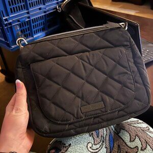 Vera Bradley Black Cross Body Bag